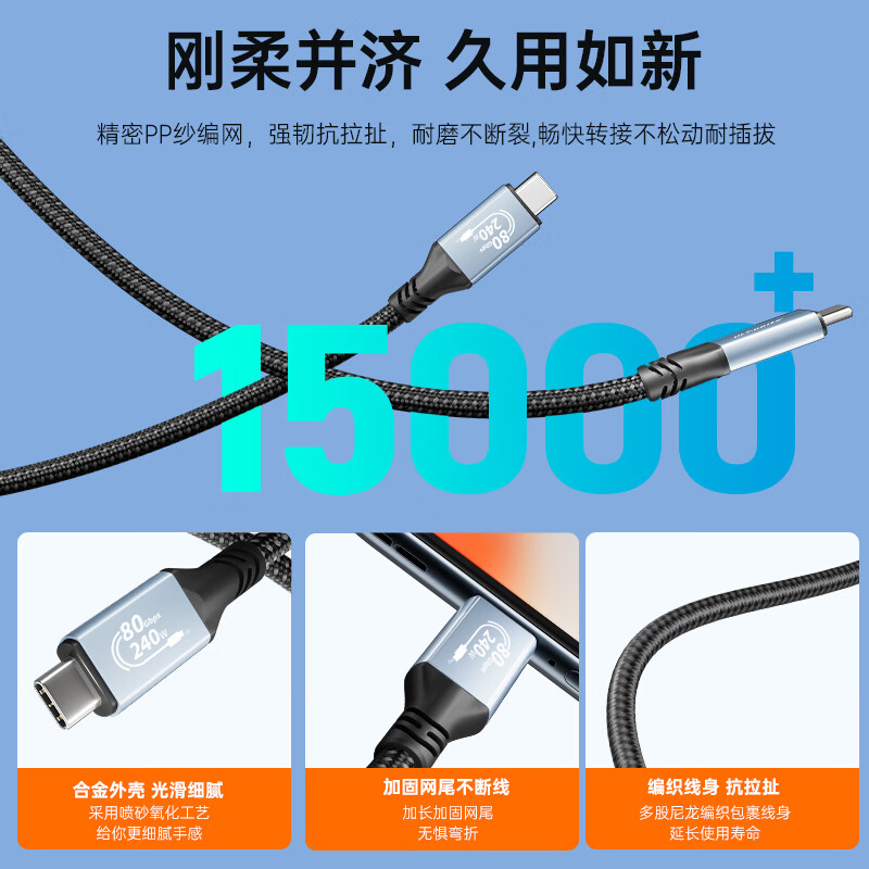 ULT-Unite USB4 Cable 80Gbps 8K