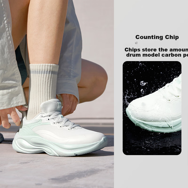 361° Women's Water-Repellent Thick-Soled Shoes_0