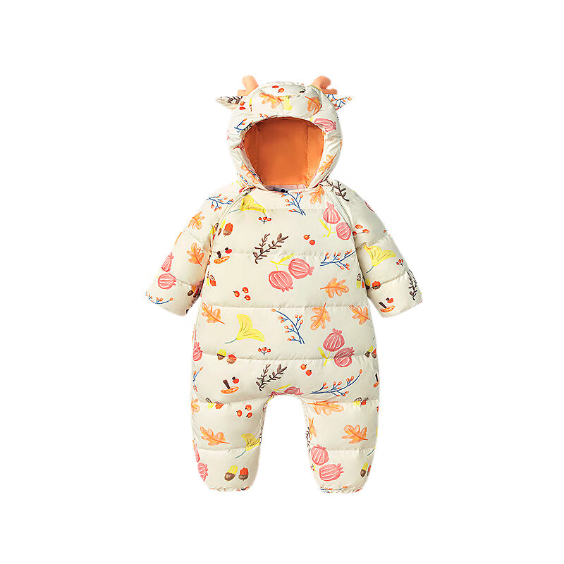 Minibala Bala Mini Egg Puff Down Jumpsuit for Kids