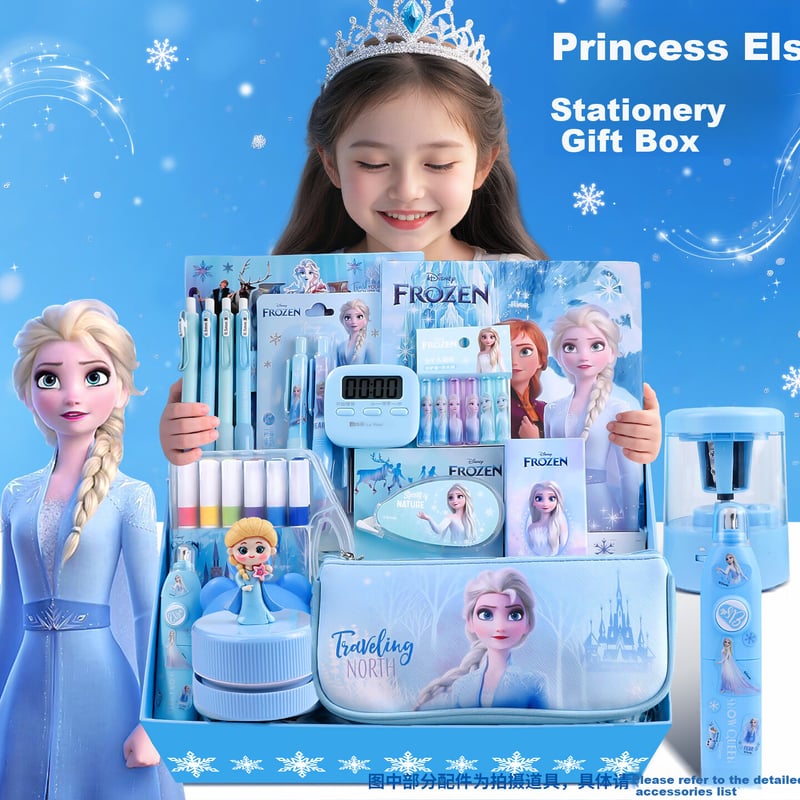 Elsa Princess Xingxingpaoyinhe Stationery Set