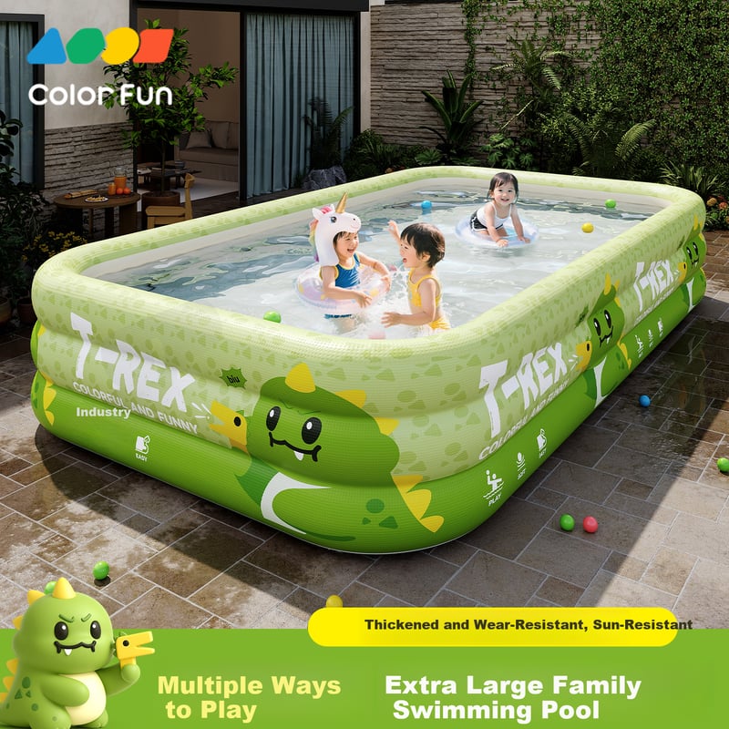 COLORFUN Inflatable Swimming Pool