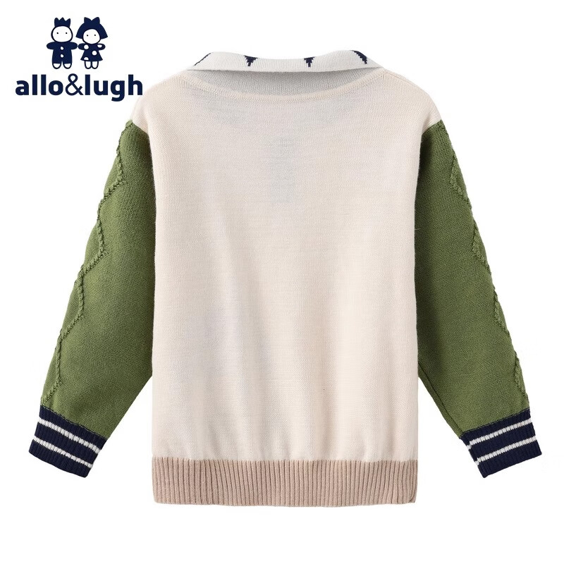 Allo&lugh Colorblock Polo Sweater for Boys
