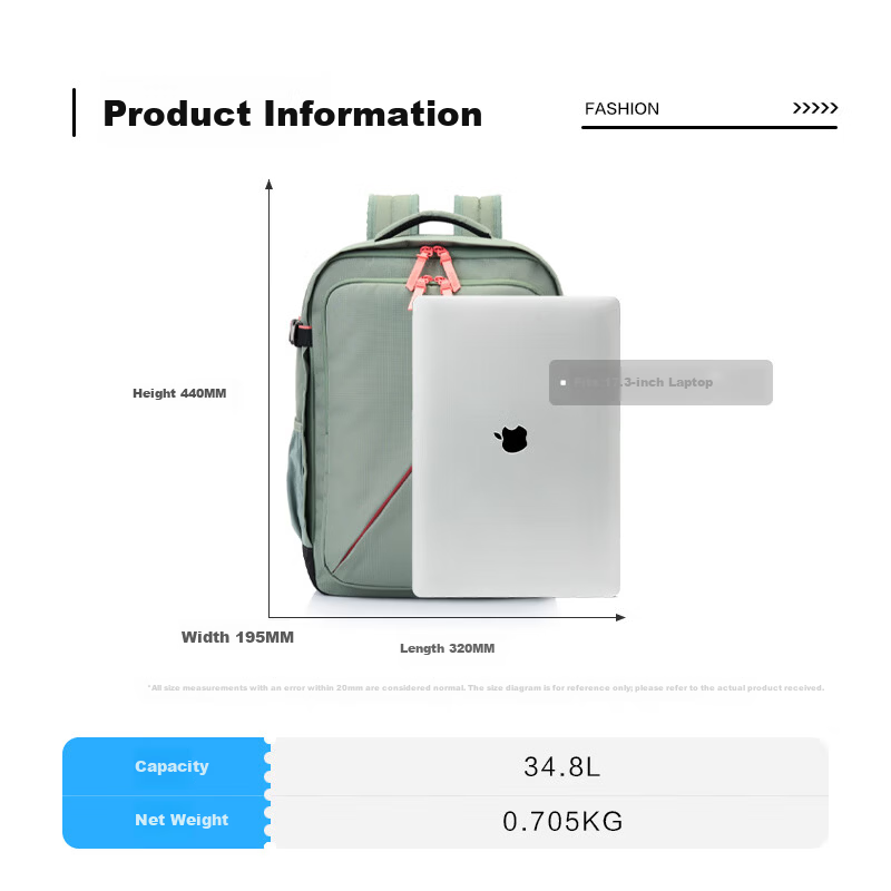 AMERICAN TOURISTER Gray Laptop Backpack for Men