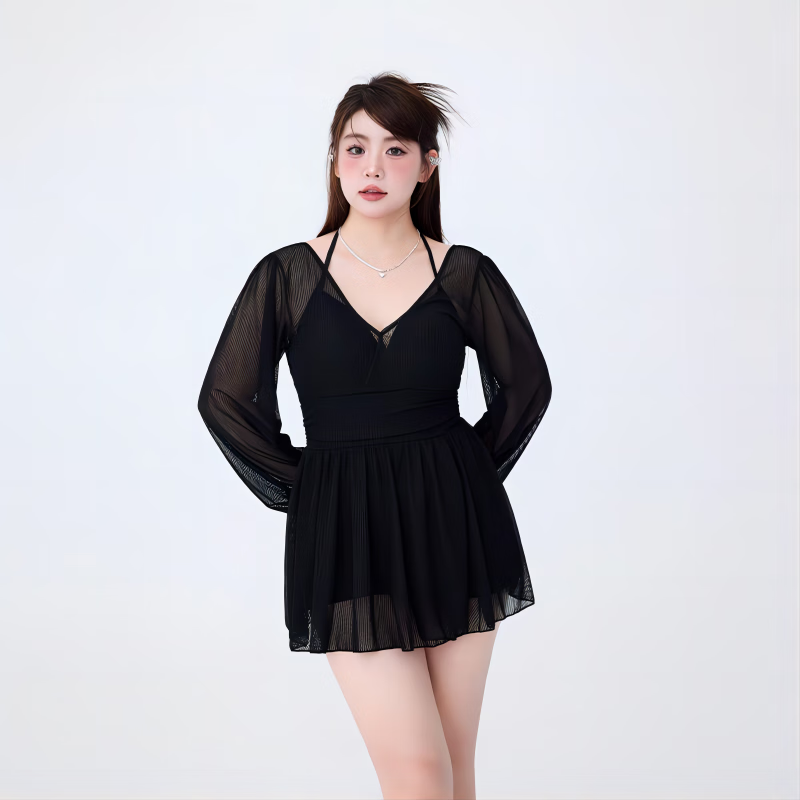 Agliondy Plus Size Women's Slimming Swimsuit