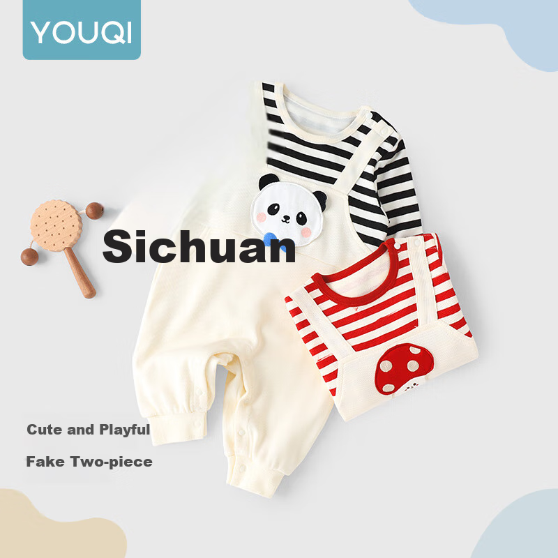 Youqi Baby Clothes - Cute Spring Autumn Onesie