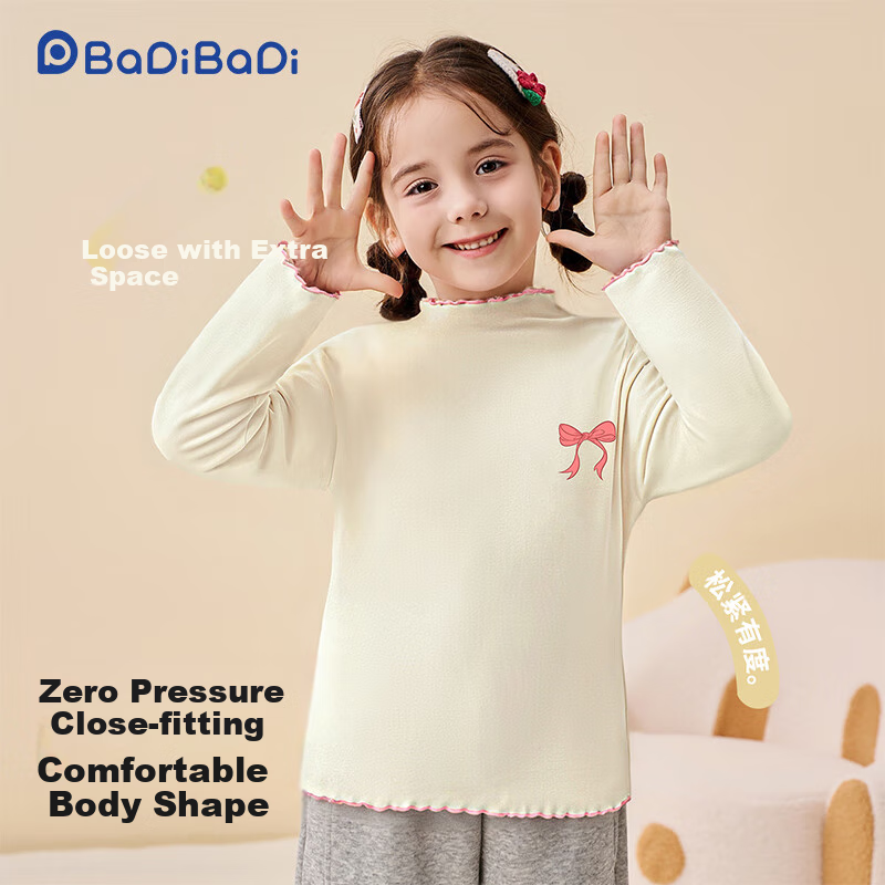 Badibadi Girls' Long-Sleeve T-Shirt