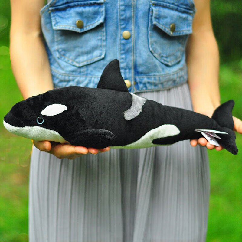 AI CAN China National Geographic Realistic Orca Plush