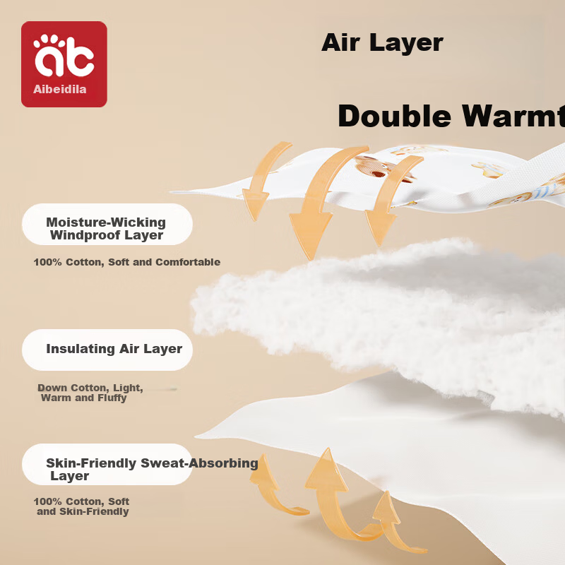 AIBEDILA | Spring Air Layer Warm Romper