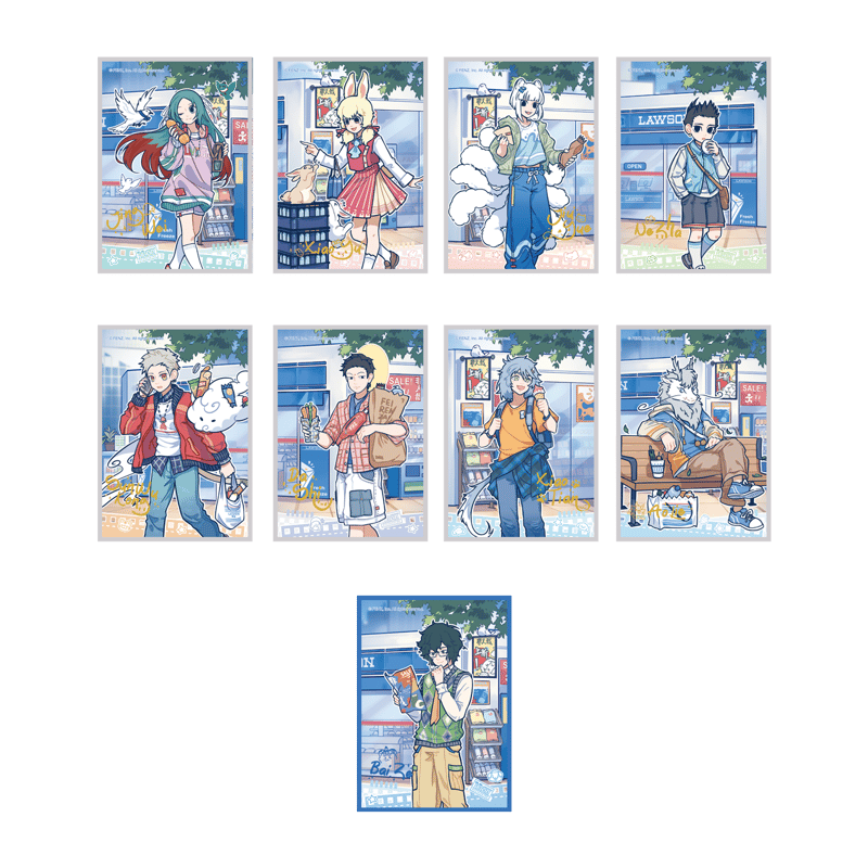 Lawson Fei Ren Zai × Time Shop Colored Paper Blind Box