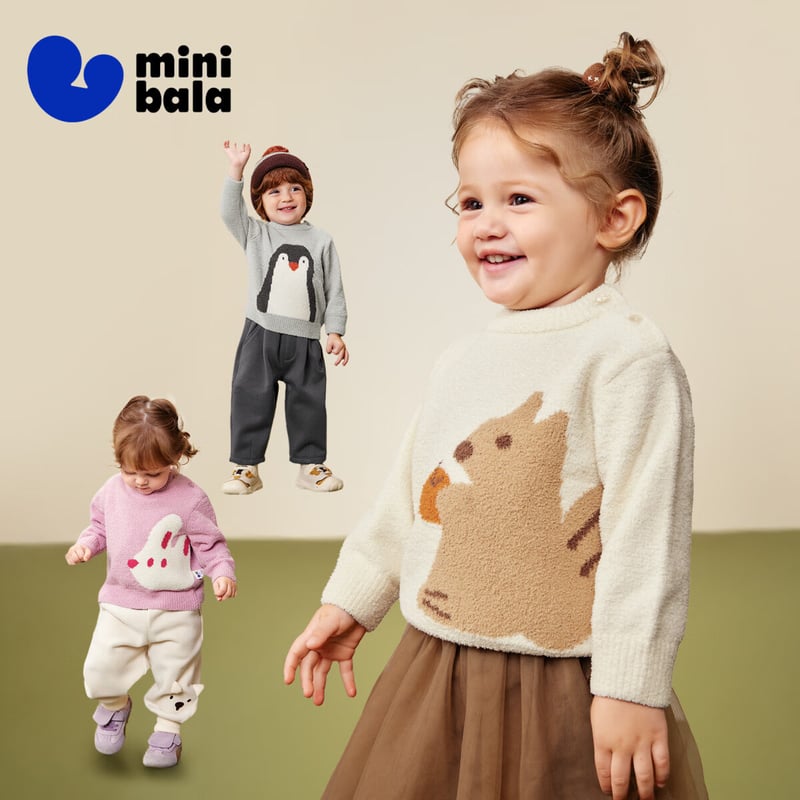 Minibala Soft Sweater Kids Unisex Knitwear