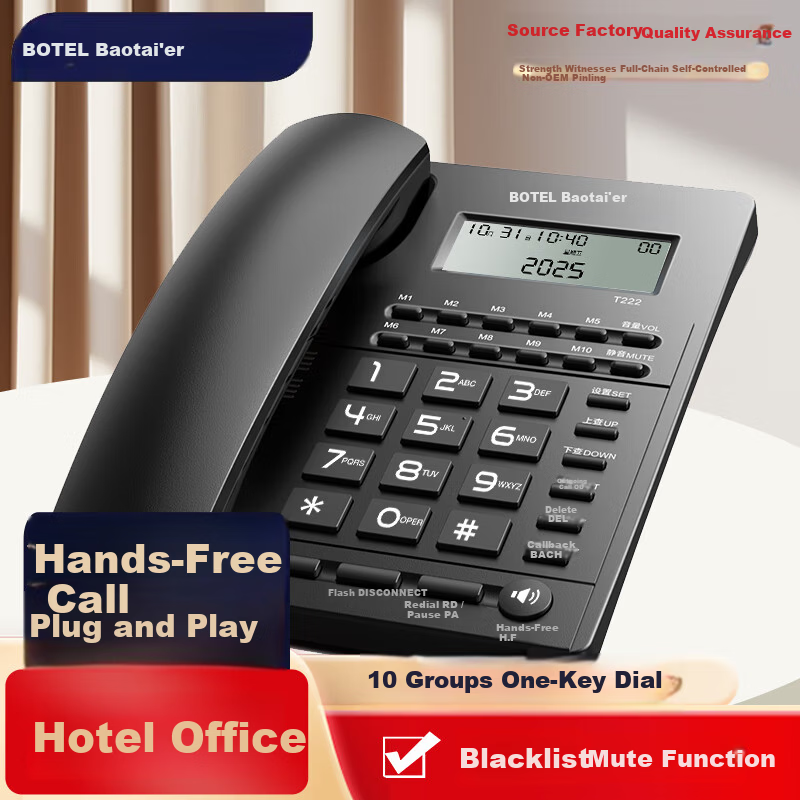 Baotair Dual Interface Landline Phone