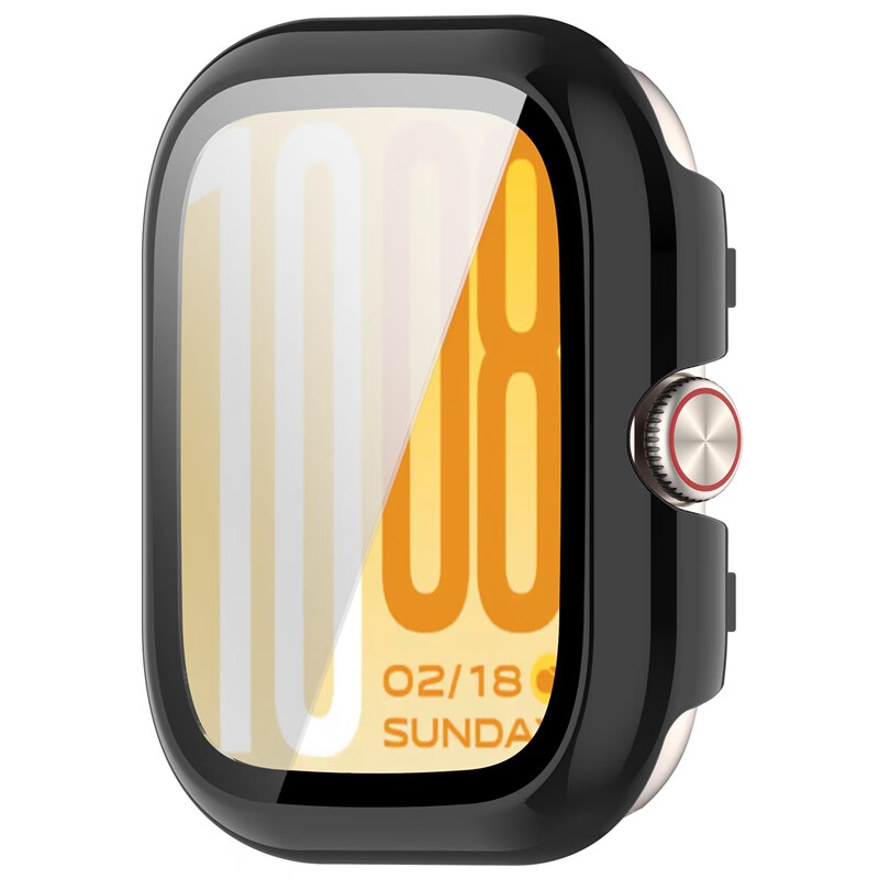 KMaxAI Tempered Glass + Hard Case for vivo WATCH GT 2 iQOO