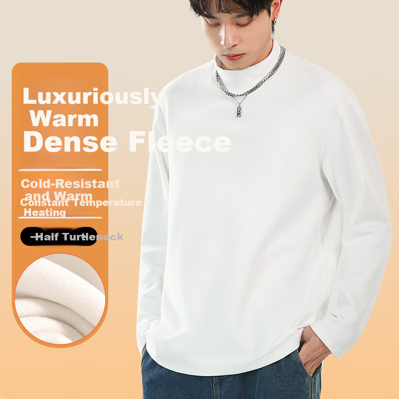 JEANSWEST LIFE Thickened Long Sleeve T-Shirt