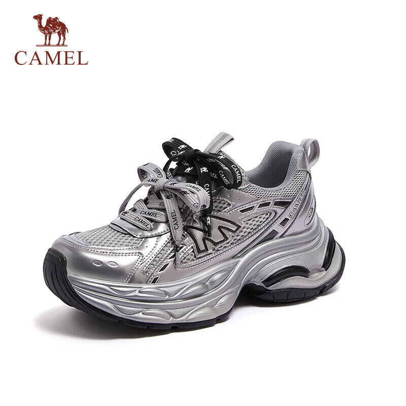 CAMEL Galaxy Dad Shoes Women Colorblock Patchwork