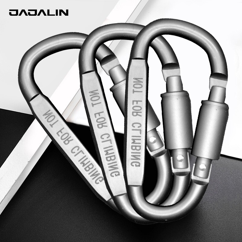 JAJALIN Quick-Release Carabiner Keychain