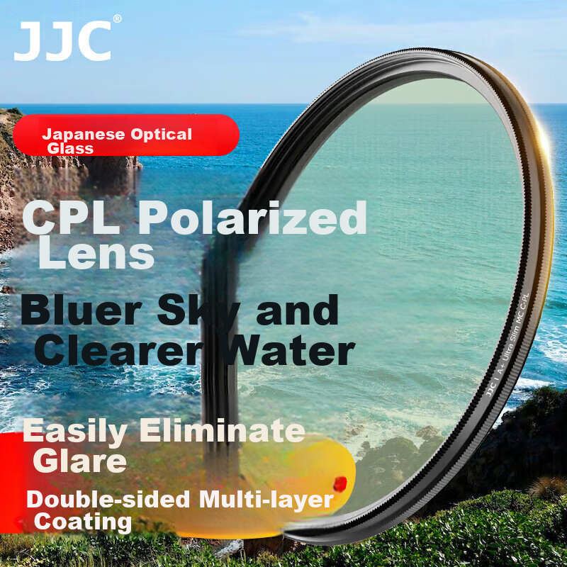 JJC CPL Polarizing Filter 77mm for Canon & Nikon