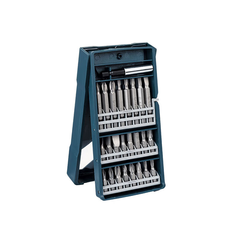 BOSCH 25-Piece Alloy Steel Screwdriver Bit Set for Furniture & Appliance Repair