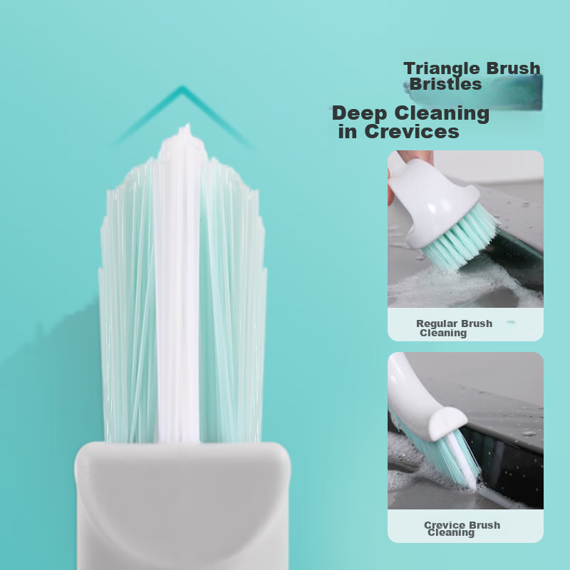 MARYYA V-Shaped Cleaning Brush for Bathrooms & Kitchens