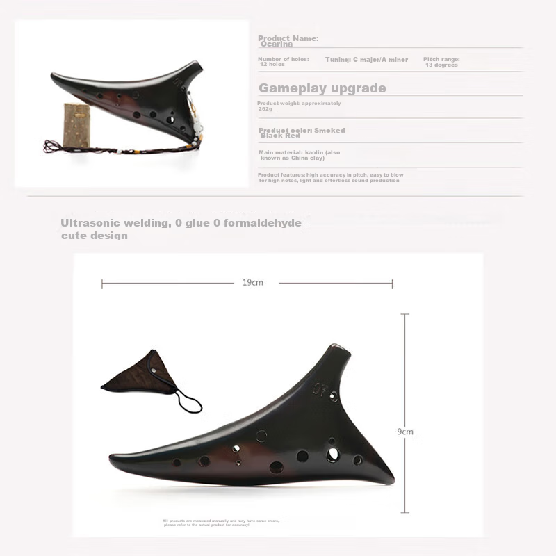 Xiangsiniao 12-Hole Alto C Ocarina