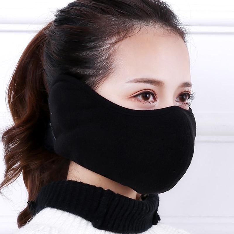 BWNK Ear Muffs & Cycling Mask - Warm Winter Ear Covers
