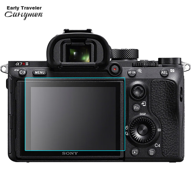 Earlymen Dual-Pack Tempered Glass Protector for Sony A7M3