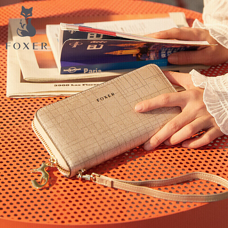 FOXER Ladies' Wallet - Dazzling Gold