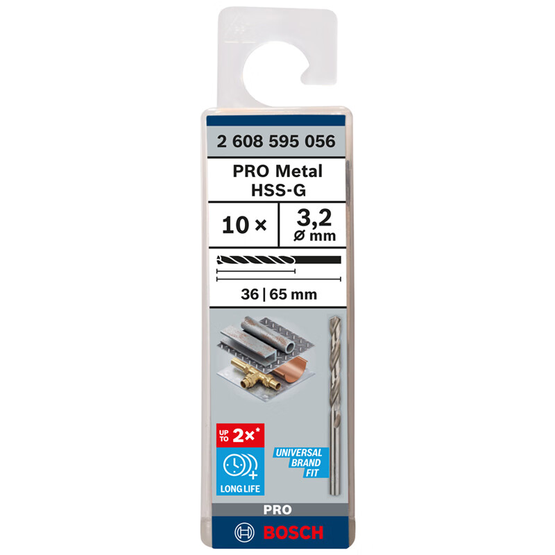 BOSCH High-Speed Diamond Drill Bits - 10 Pieces Set