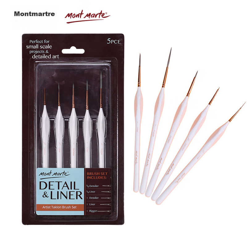 Mont Marte Line Drawing Pens Set of 5 for Kids