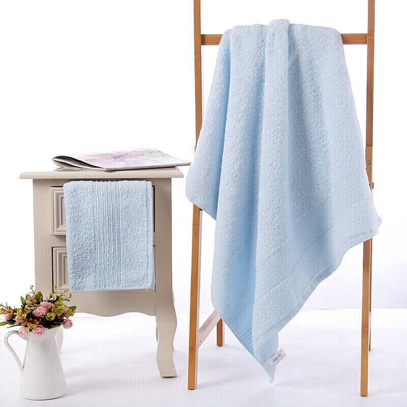 KING SHORE Pure Cotton Towel Set - Skin-Friendly Bath & Face Towels