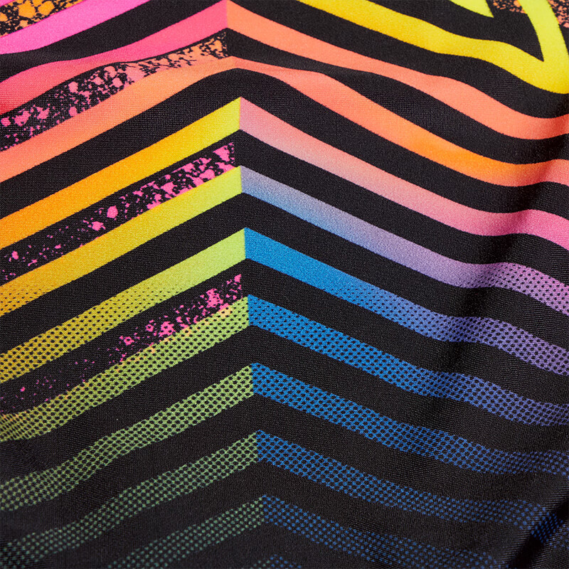 Speedo Dazzling Print Slim Fit Kids Swimsuit