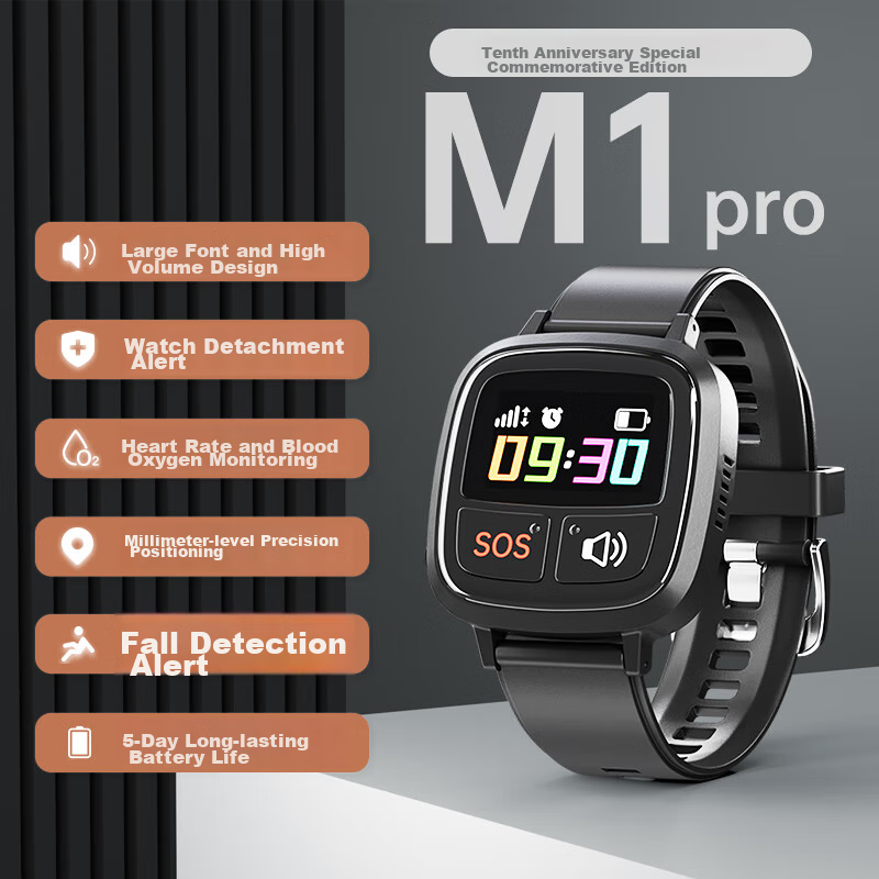 Ai Qian Gua M1 Pro Elderly Smart Positioning Watch