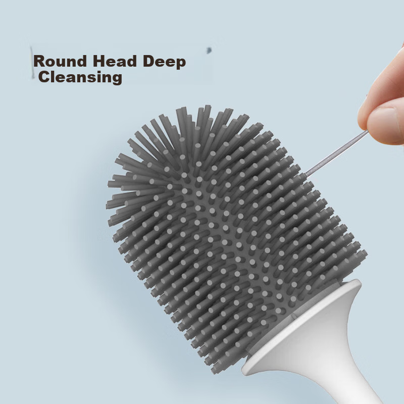 Ecoco Toilet Brush - Wall-Mounted Dead-Angle Cleaner