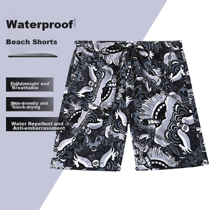 F.DYRAA Men's Quick-Dry Beach Shorts