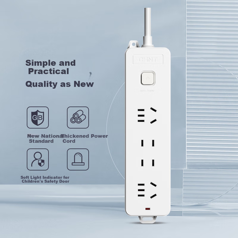 CHNT Master Control Socket - 2-Outlet Power Strip