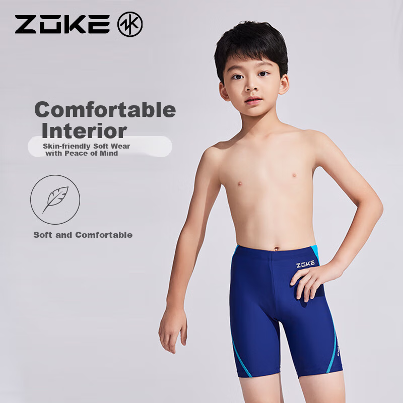 ZOKE Kids Swim Shorts for Training & Competition
