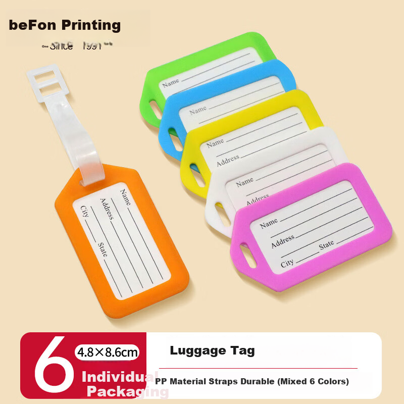 Befon Key Tag - Upgraded Waterproof Luggage Identifier