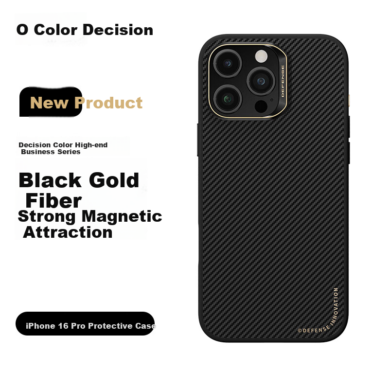 DEFENSE Kevlar Magnetic Case for Apple 16 Pro
