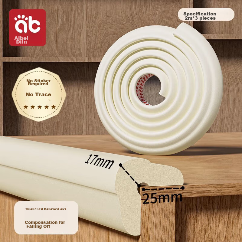 AIBEDILA Baby Safety Edge Guards - Anti-Collision Protection Strips