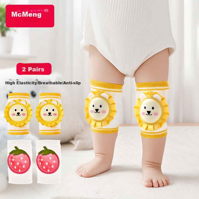 Maigemeng Baby Knee Pads - Adjustable Crawling Protection
