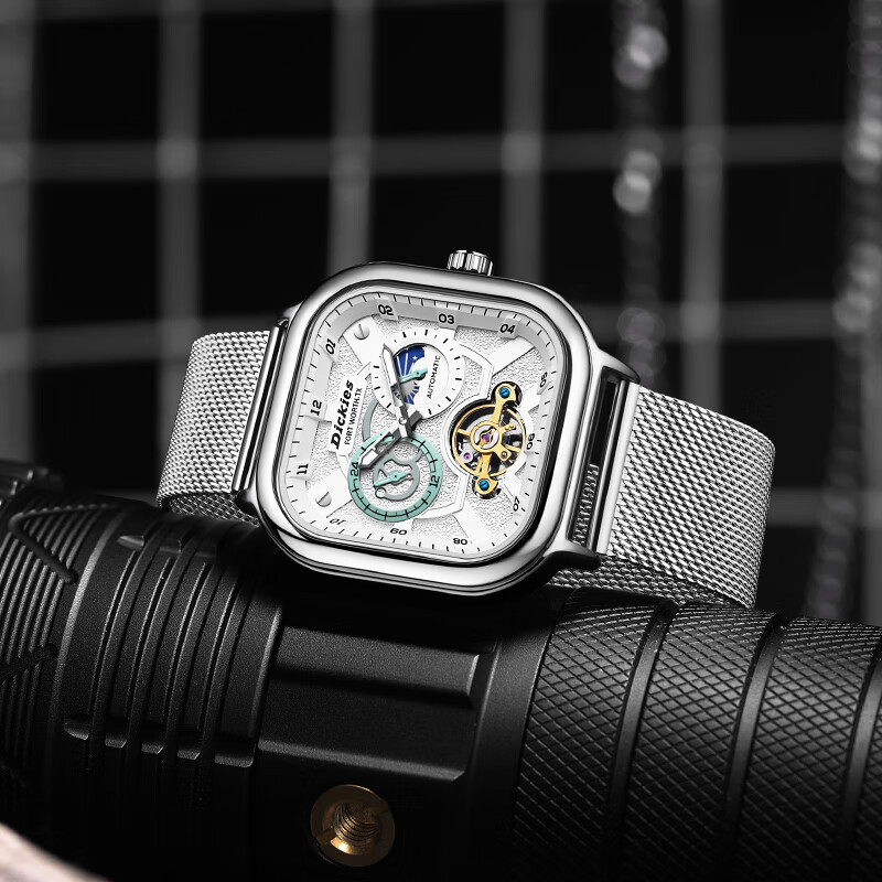 Dickies Mechanical Skeleton Watch for Men