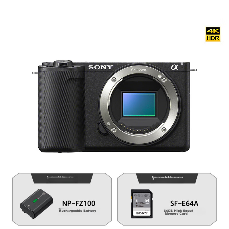 SONY ZV-E10 II Mirrorless Camera with 16-50mm Lens