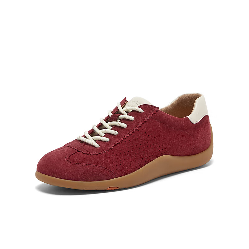 Bata Women's Wine Red Lambskin Training Shoes