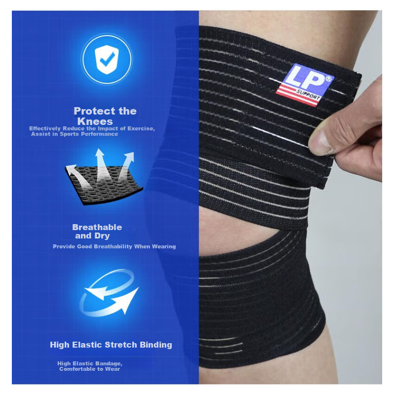 LP 631 Elastic Wrap Knee Brace for Sports