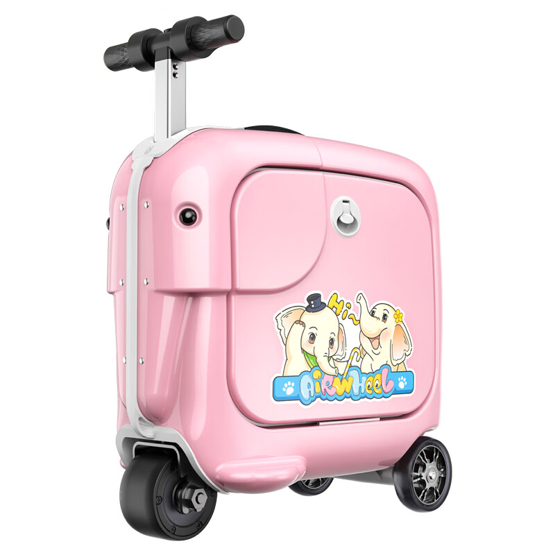 Airwheel Electric Rideable Suitcase for Kids - Pink
