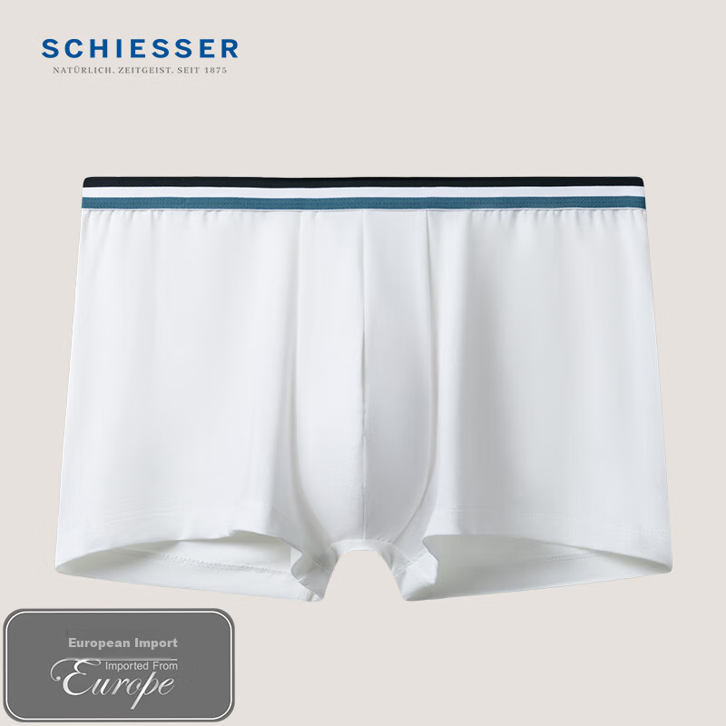 Schiesser Men's Lyocell Cotton Mid-Rise Boxer