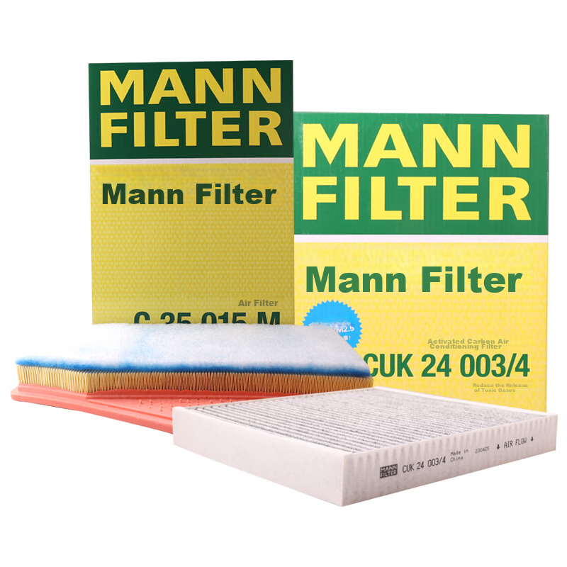 MANNFILTER 3-Filter Set for Buick Envision PLUS - Premium Air & Cabin Filters