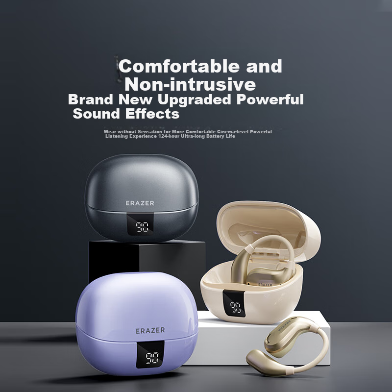 Lenovo Yinengzhe Bluetooth Ear-Hook Headphones with LED Display