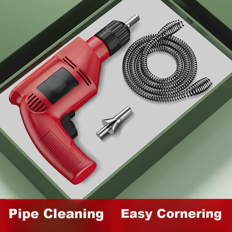 Qianxihong Electric Drain Cleaner - 10M Automatic Sewer Cleaner