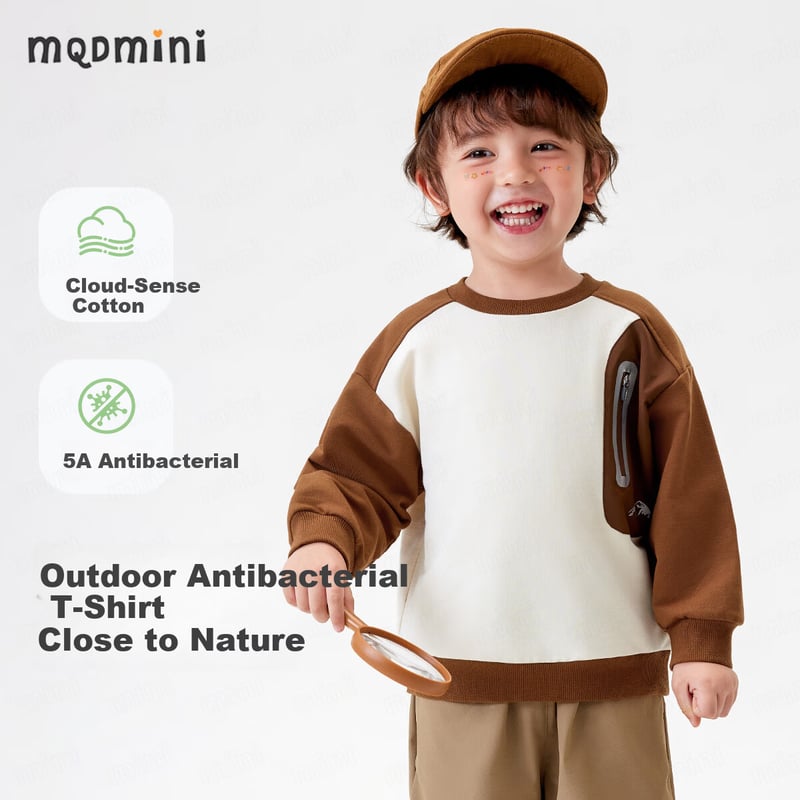 MQDMINI Kids Mountain Print Sweatshirt