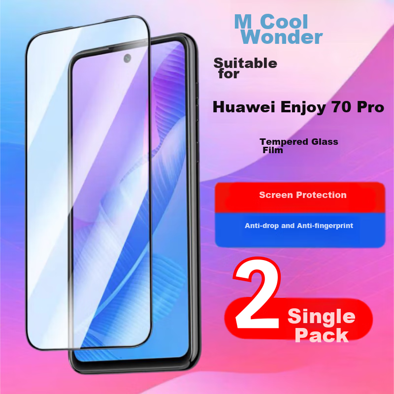 MAIKUQI Tempered Glass Screen Protector for Huawei Enjoy 70 Pro